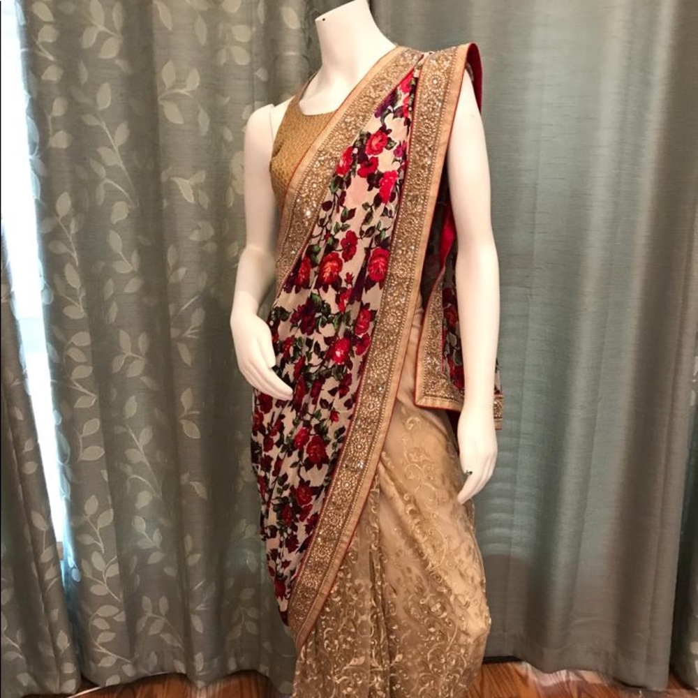 Floral Saree